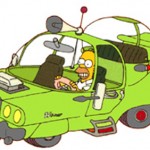 Someone Actually Made Homer Simpson’s Car, THE HOMER